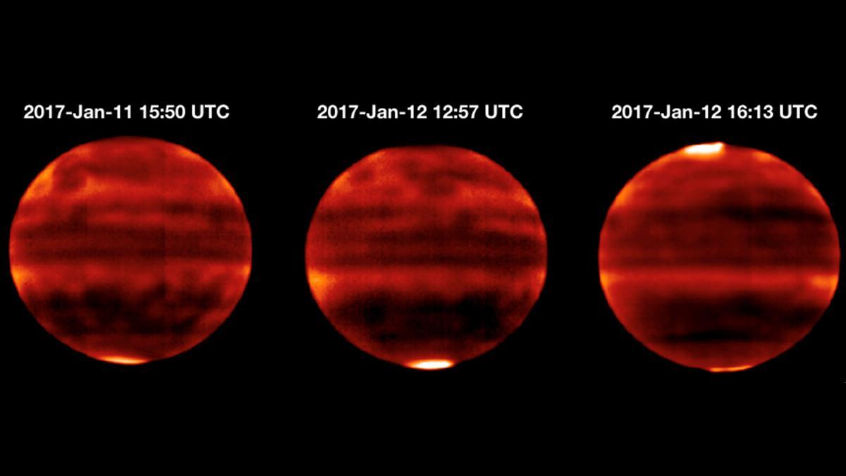 太陽風によって温められる木星大気 | 観測成果 | すばる望遠鏡